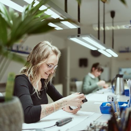 Beleuchtung für Dentallabore