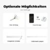 Büro Pendelleuchte Edge - optionale Möglichkeiten I-min