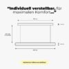 Büro Pendelleuchte Pure - Höhenverstellung-min