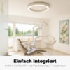 LED Praxisleuchte CIRCLE Dent Anbau – Bild 3