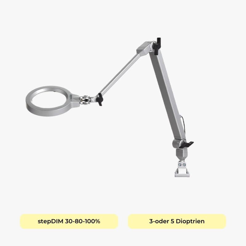 ESD Lupenleuchte RLL Pro - Vergrößerung & Dioptrien-min