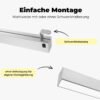 Effiziente LED-Systemleuchte Befestigungsoptionen-1