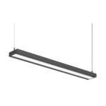 LED Pendelleuchte Black Line 48 mit Stahlseil