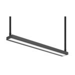 LED Pendelleuchte Black Line 48 mit Zugpendel