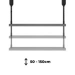 LED Pendelleuchte Black Line 48 mit Zugpendel-Höhenverstellung