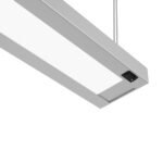LED Pendelleuchte Slim Line 48 mit Stahlseil und Schalter