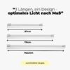 LED Schienenleuchte verschiedene Längen-min