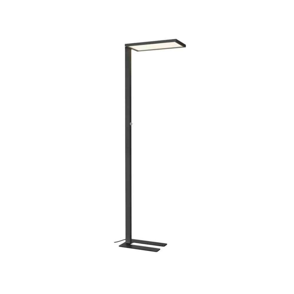 LED Stehleuchte Basic schwarz, Licht an