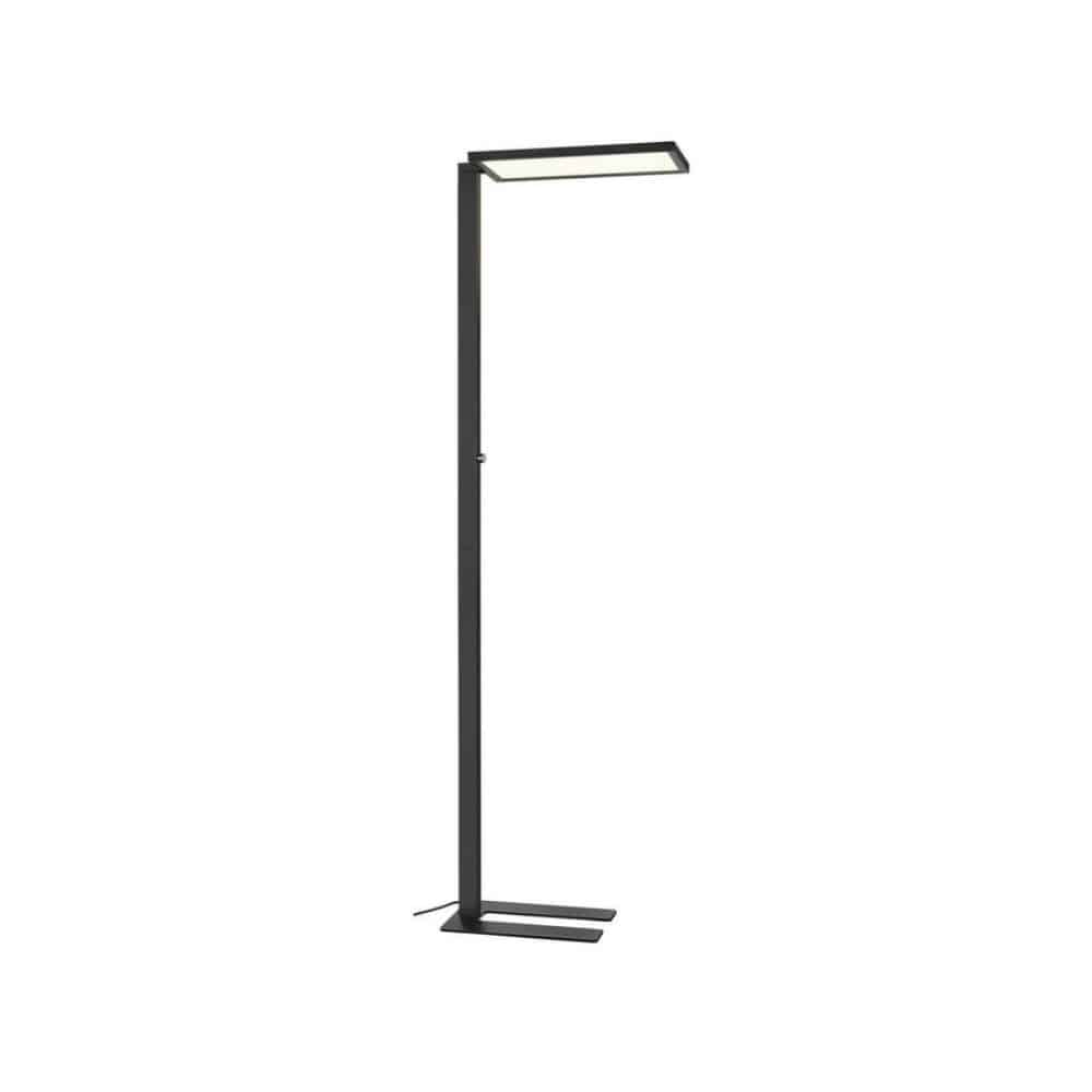LED Stehleuchte Basic schwarz, Frontansicht