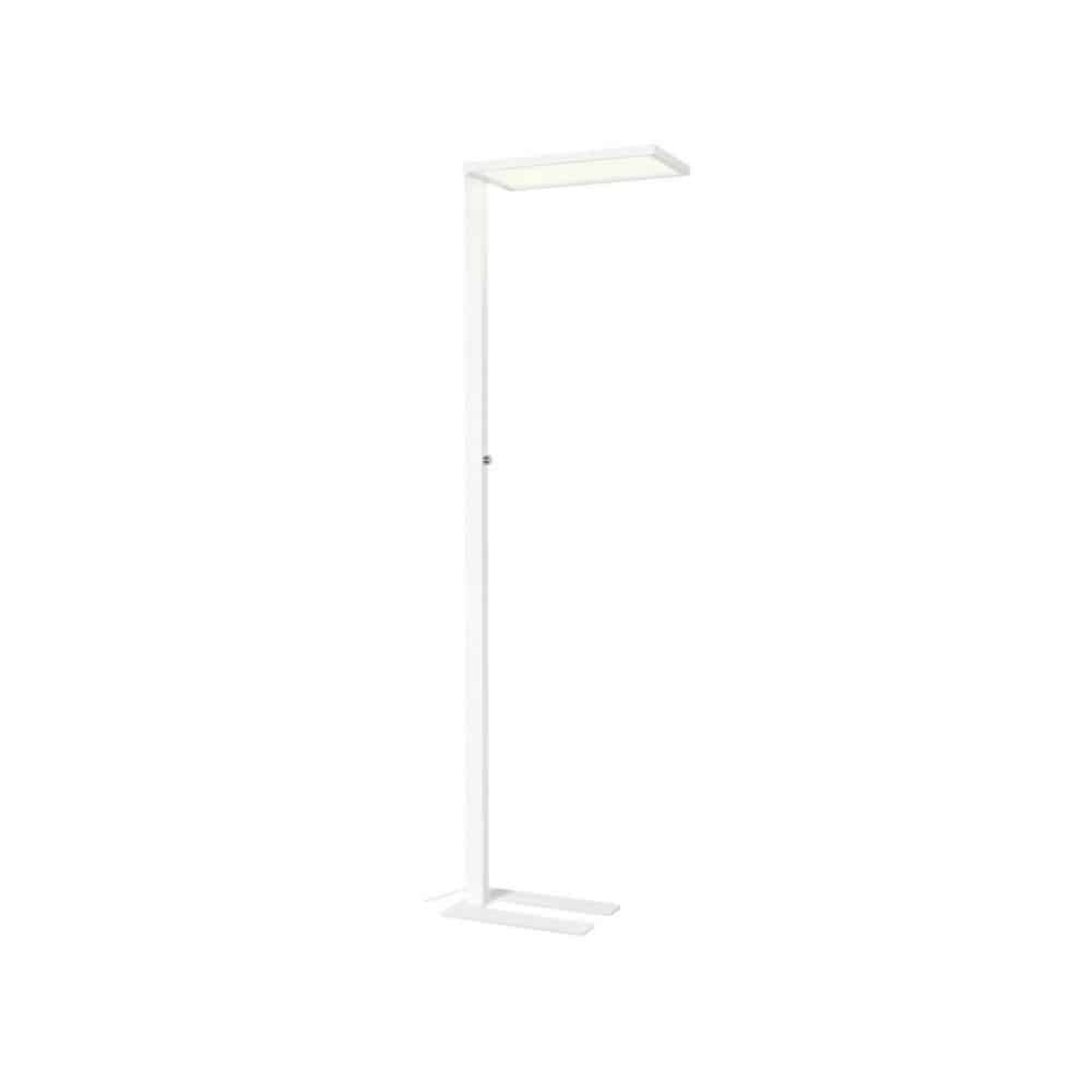 LED Stehleuchte Basic weiß, Licht an