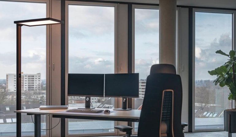 Ergonomisches Licht für produktives Arbeiten