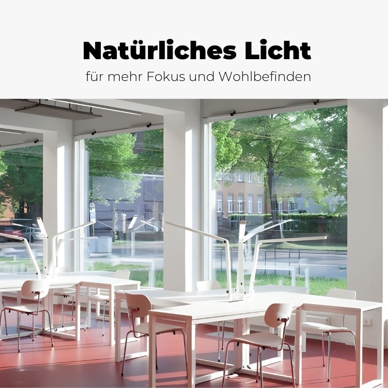 LED Tischleuchte Büro Take 5 - natürliches Licht für Fokus-min