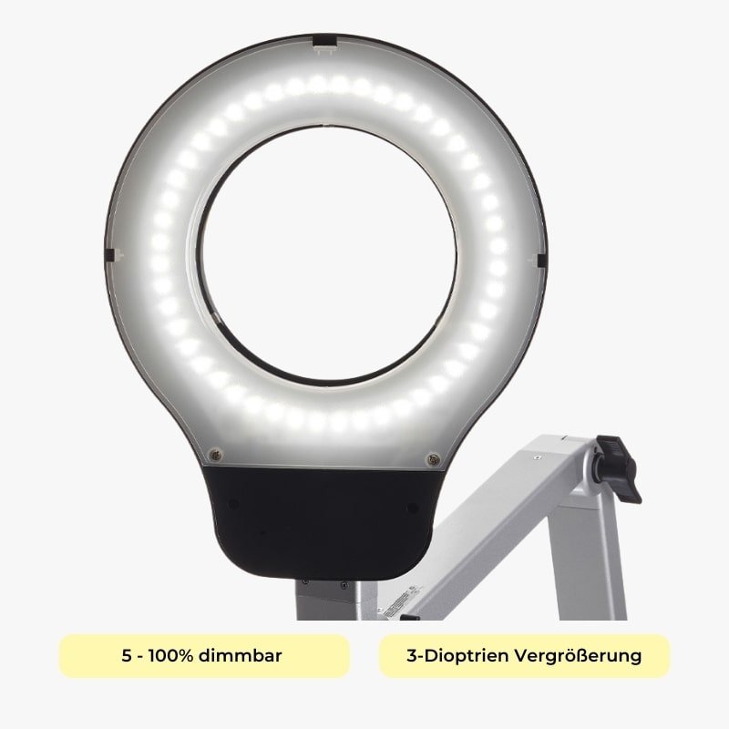 Lupenleuchte RLL Master - Dimmung & Vergrößerung