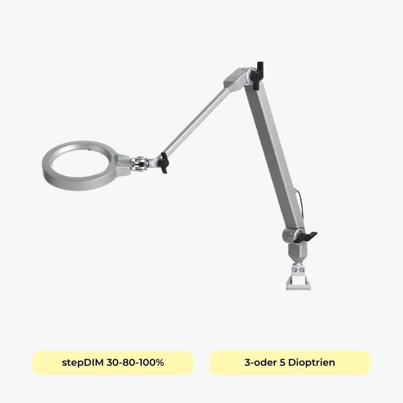 Lupenleuchte RLL Pro - Dimmung & Vergrößerung