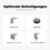 Maschinenleuchte M-Light S - Befestigungen