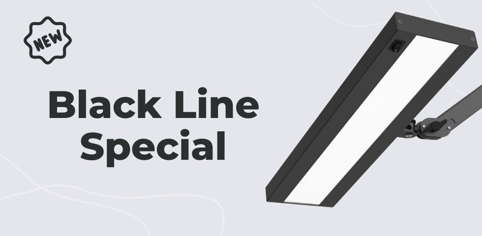 Neue Gelenkleuchte RMD Black Line Special