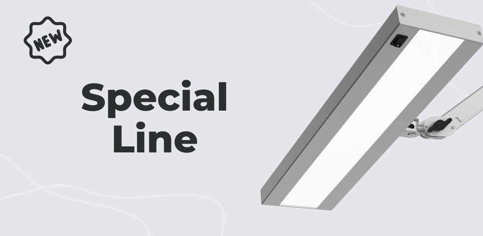 Neue Gelenkleuchte RMD LED Special Line