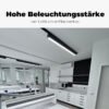 Schienenleuchte für Licht im gesamten Dentallabor - mit hoher Beleuchtungsstärke